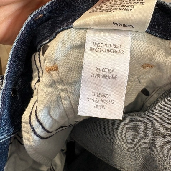 NWT- Citizens of Humanity OLIVIA- High rise slim jeans - Picture 8 of 10